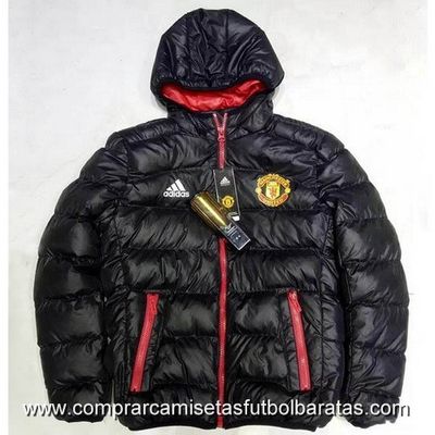 Chaqueta gruesa del Manchester United negro