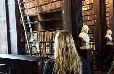 Je vous fait visiter Dublin : Trinity college et sa bibliothèque 