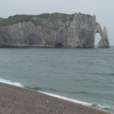 Les falaises d'Etretat...