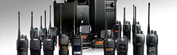 An Array of Radios Available for People to Use for Entertainment and Work