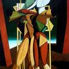 L'atelier des peinturiers : DE CHIRICO " Hector et Andromaque "