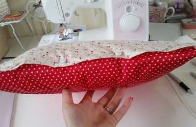 TUTO : Housse de coussin à boutons