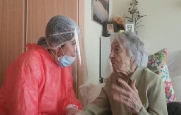 ¡Toda una guerrera! Mujer española de 113 años se recupera de COVID-19
