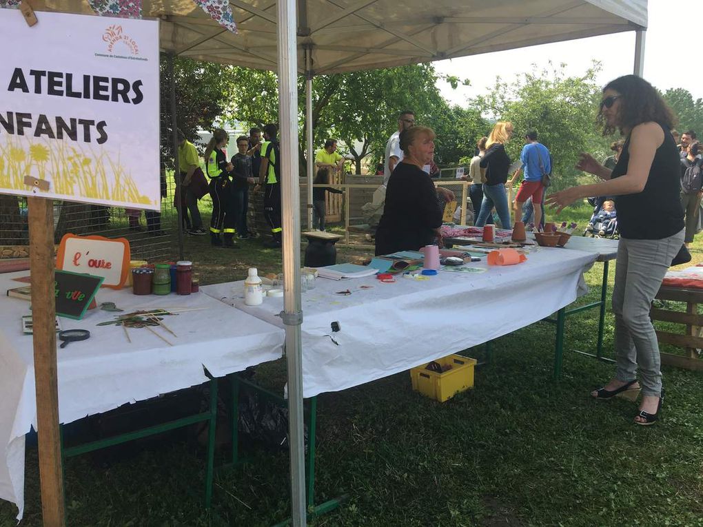 CASTELNAU D'ESTRETEFONDS - REPORTAGE PHOTOS SUR LA JOURNÉE AUTOUR DU JARDIN DU 6 MAI 2018