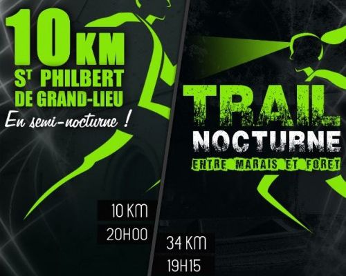 DES ILLUMINES ONT ENCADRE UN TRAIL NOCTURNE