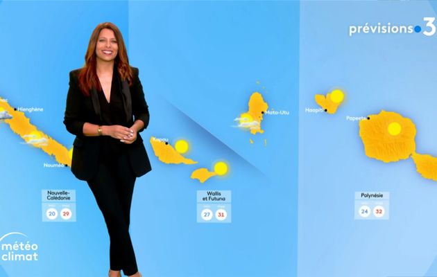 Myriam Seurat Météo France 3 le 27.04.2024