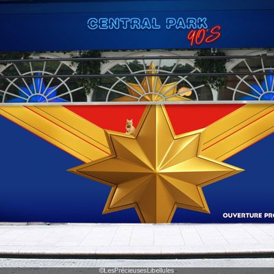 Le Central Park 90’s : Bar éphémère dédié aux années 90 et à Captain Marvel à Paris