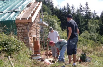 La paille dans le toit