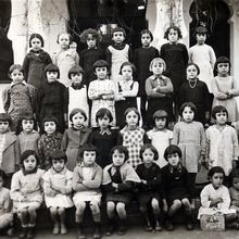 En 1937, à l'école Primaire de Castiglione, la  Classe de 4ième