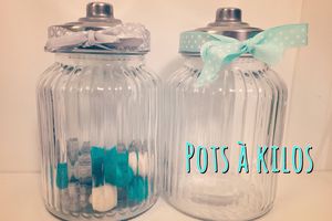 Astuce #2 : Les pots à kilos