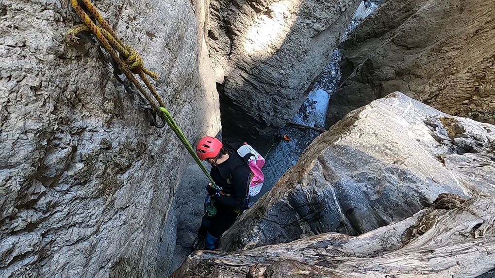 20 au 22 aoùt : Camp canyon vers Barcelonnette