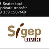 TAXI TRANSFER MINIVAN FOR SIGEP RIMINI