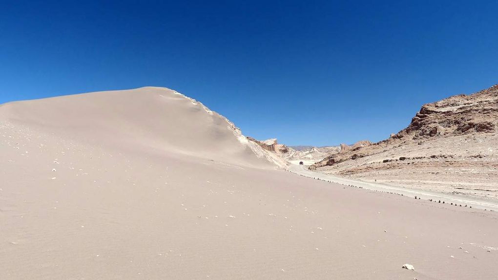Retour au Chili : le désert d'Atacama.