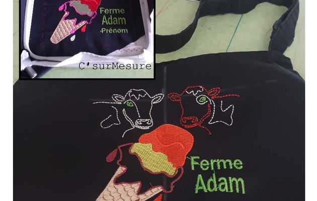 Brodedies Glaces ferme Adam