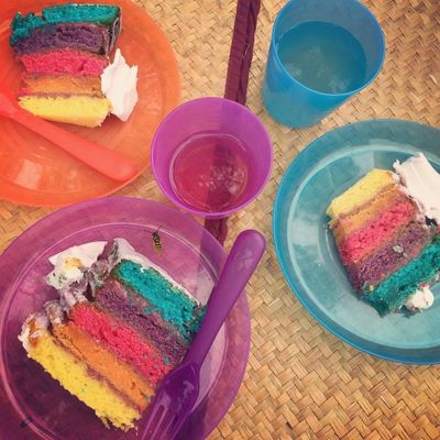 " L'après-midi d'été" (citron / framboise)