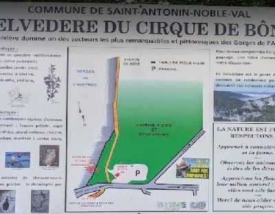 PR 11 Saint Antonin Noble Val (Cadene – Valade – Servanac)