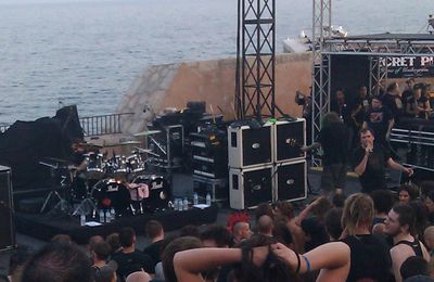 NAPALM DEATH chronique concert à Sète.