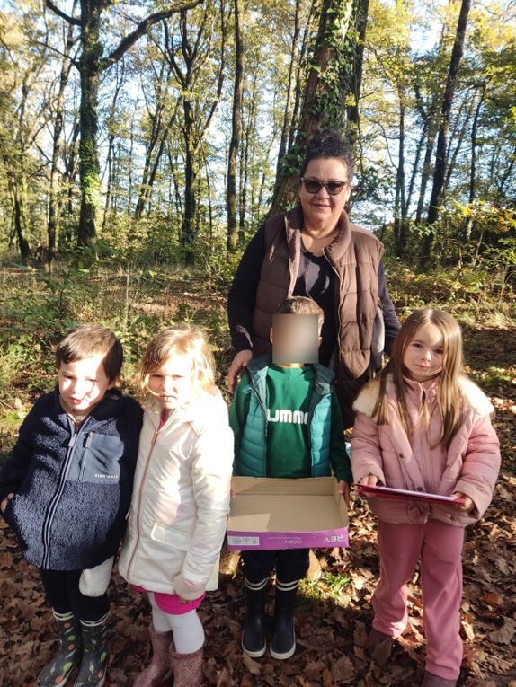Ballade d'AUTOMNE  en forêt  pour les MS/GS 