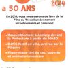 1er Mai A ANNECY AVEC LA CFDT POUR LES 50 ANS