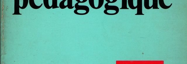 La mystification pédagogique, de Bernard CHARLOT