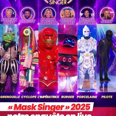 « Mask Singer » 2025 : notre enquête en live sur les personnages ! (Diaporama) #MaskSinger