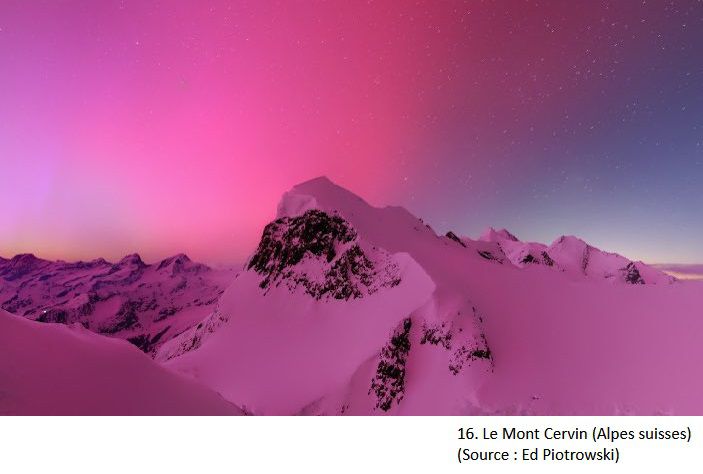 Science beauté aurores boréales France