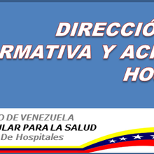 COMITES ASESORES DE HOSPITALES PÚBLICOS EN VENEZUELA MPPS 2015