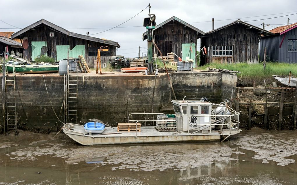 Balade aux cabanes ostréicoles au port du canal entre le Teich et Arcachon.