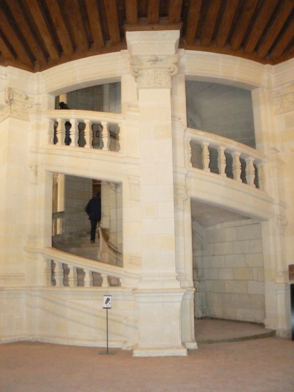 Premier volet de la visite du château de Chambord.