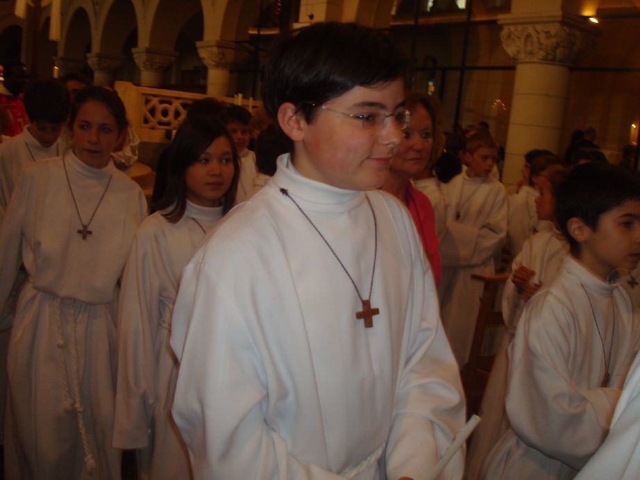 Photos de la confirmation d'Alban (17 mai 2009) et du bapteme de Coraliane (20 avril 2009)