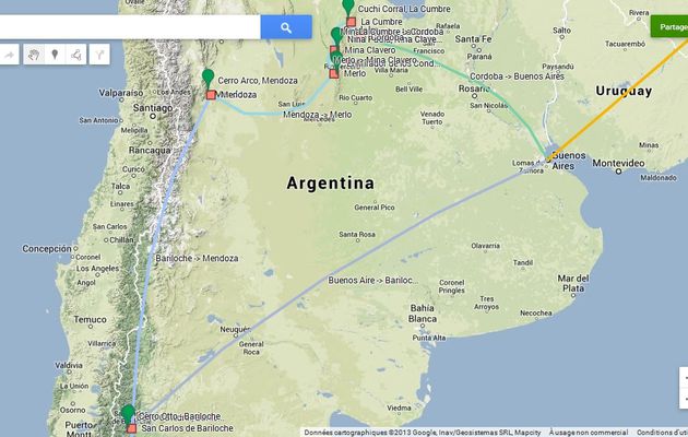 Trip Argentine Janvier 2014