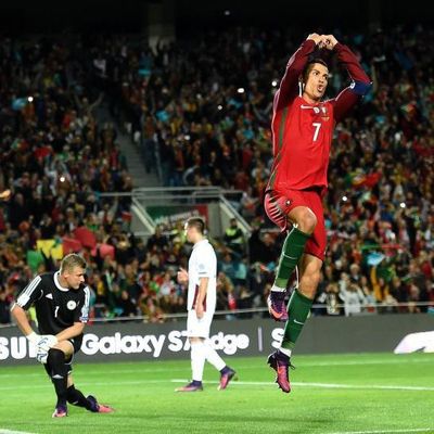 C. Ronaldo a paso firme con su selección 