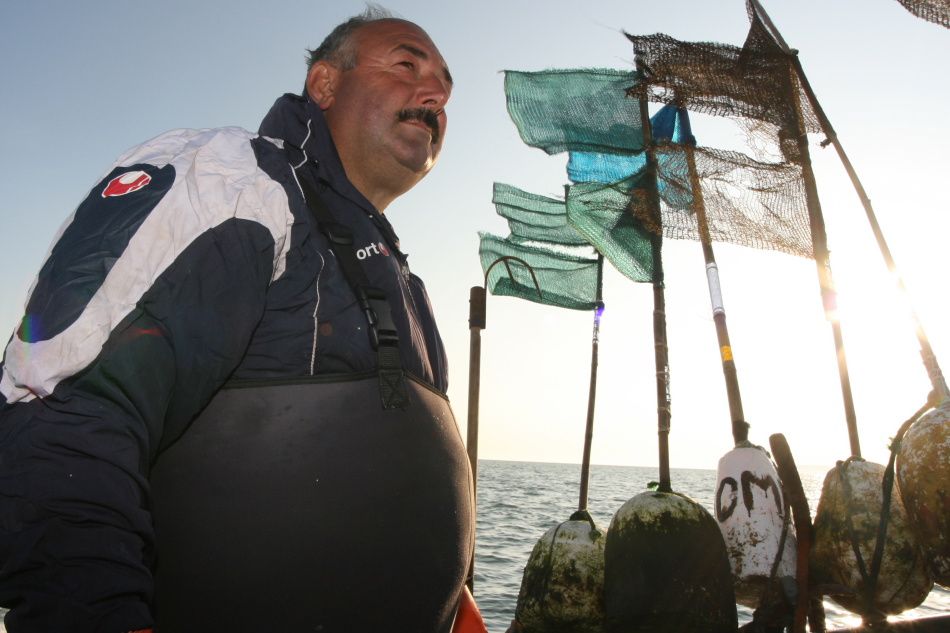 Sortie en mer du 19 Août avec Anthony, à bord de son bateau "La Pomme". 
