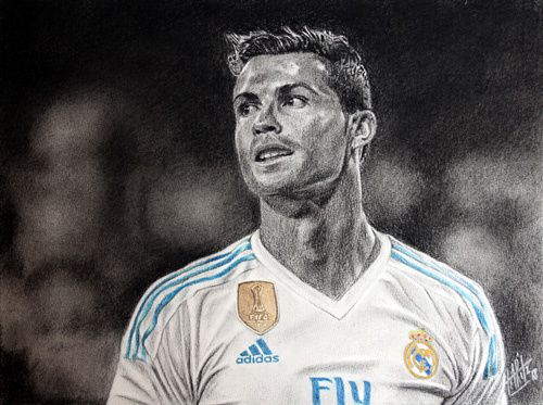 Dessin de Cristiano Ronaldo