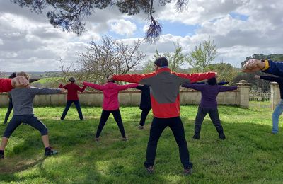 Marche Qi Gong à Faye d'Anjou le dimanche 26 mai à 9h30 sur inscription au 02 41 54 66 44. 2€