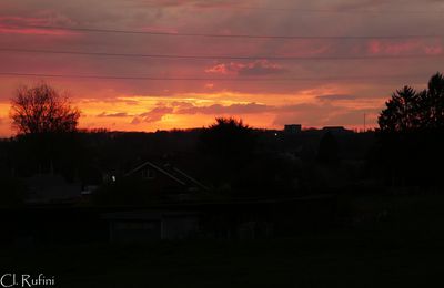 Coucher du soleil (Ville sur Haine, Thieu)