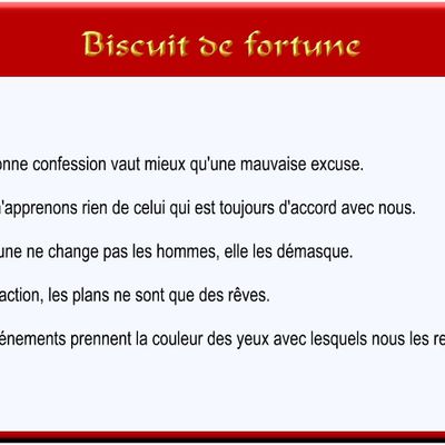 Biscuit de la fortune