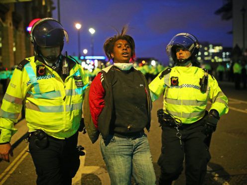 Twelve Arrested in Black Lives Matter Protest in Central London