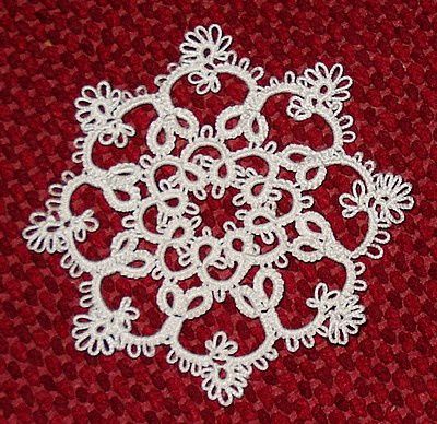 Mes créations récentes en frivolité (tatting)