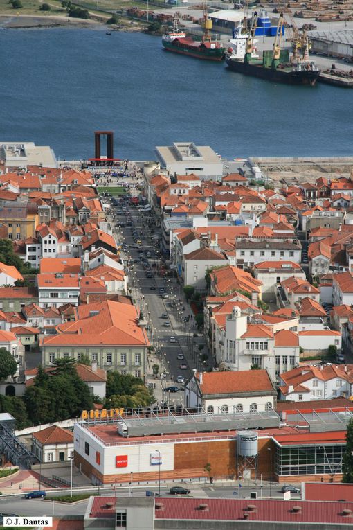 Viana do Castelo ville au nord/ouest du Portugal a l'embouchure du fleuve Lima (Rio Lima