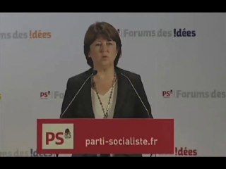 Martine Aubry et la Ville