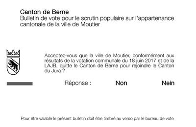 Berne organise l'après 18 juin !