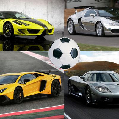 Les plus belles voitures de footballeurs: Dimitri Payet, Ibrahimović, C. Ronaldo, Messi, Neymar et bien d'autres