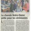 Article CL sur notre chorale