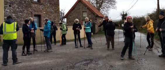 La marche nordique a fait un p'tit tour du côté de Pont-Hébert. La semaine prochaine, mardi 30 janvier, rendez-vous sur le parking de la Pataterie ou son successeur à Saint-Lô.