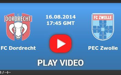 FC Dordrecht vs PEC Zwolle - Eredivisie - LIVE