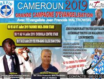 RAPPORT CAMPAGNE EVANGELISATION AU CAMEROUN 2019