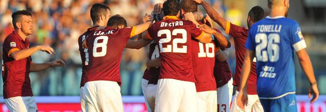 , Rome avec la confirmation du trident-Iturbe Totti-Ljajic.