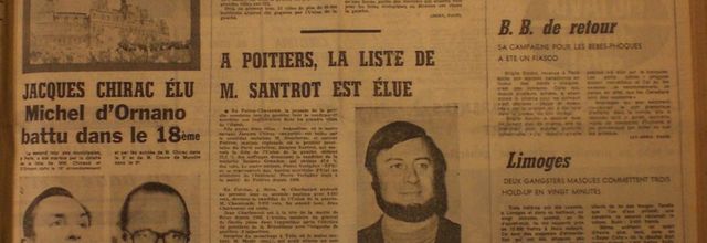 20 Mars 1977 : Poitiers, une ville emportée par la Vague Rose