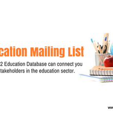 Seal business deals for increasing client base with K-12 Education Email List